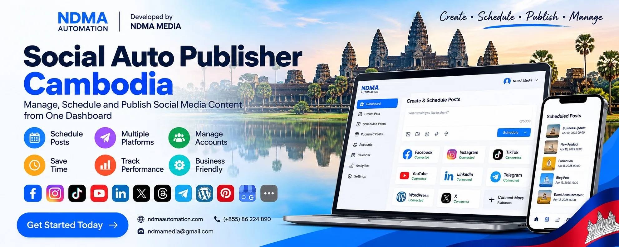 Social Auto Publisher Cambodia